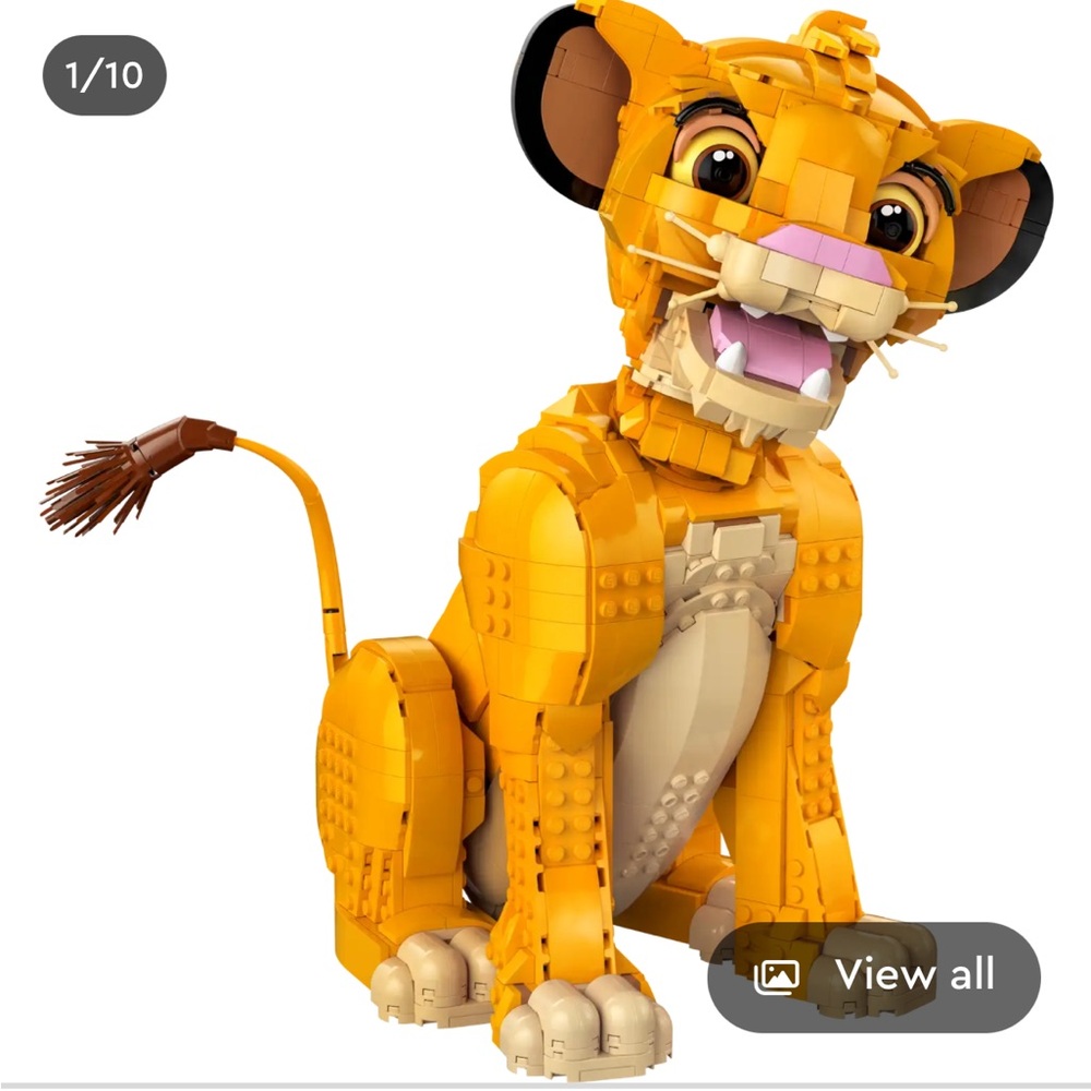 Lego Disney Young Simba 43247